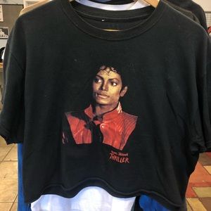 Micheal Jackson Thriller Cut Off T-Shirt